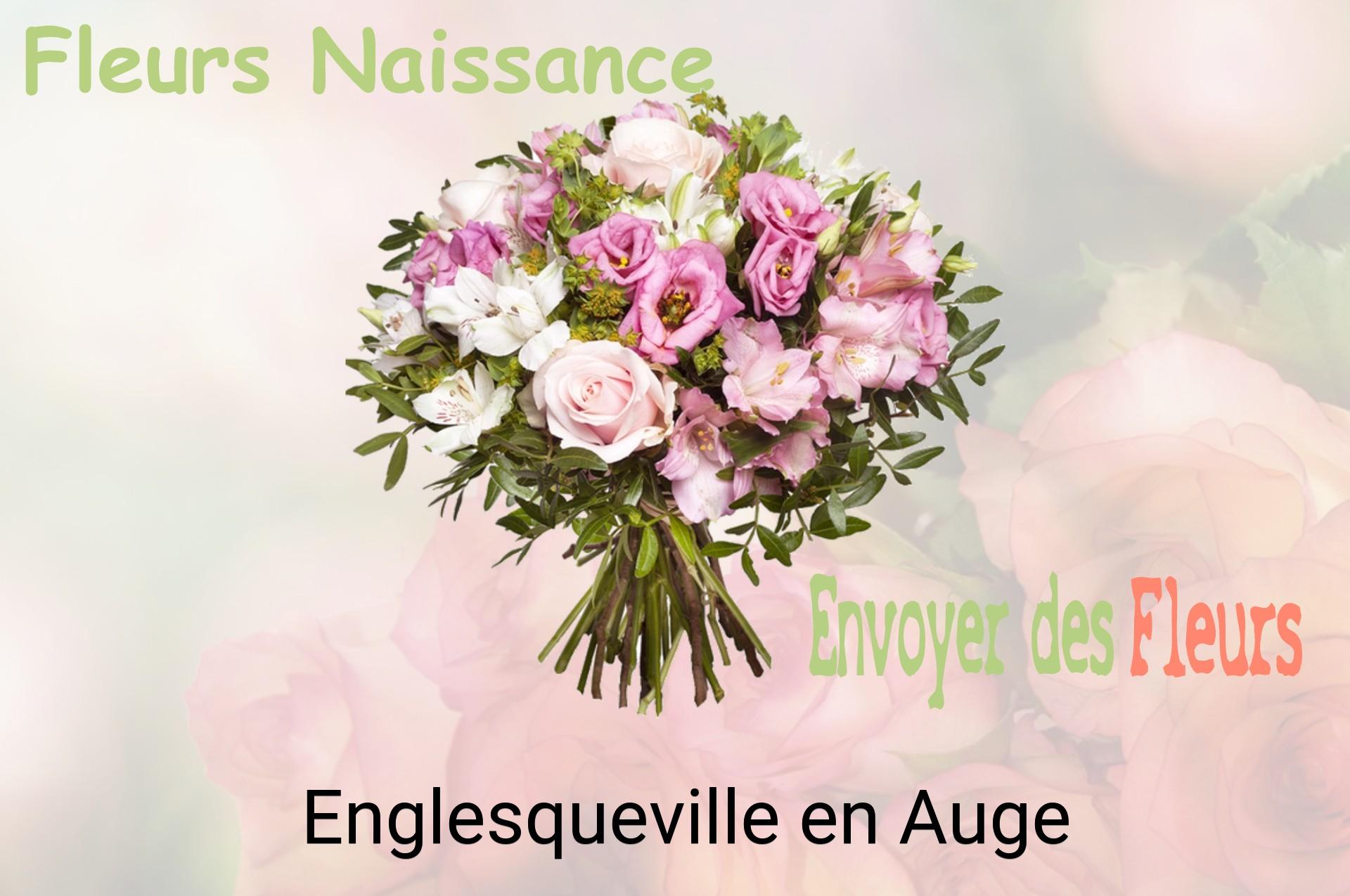 Bouquet de fleurs de naissance livré à Englesqueville-en-Auge