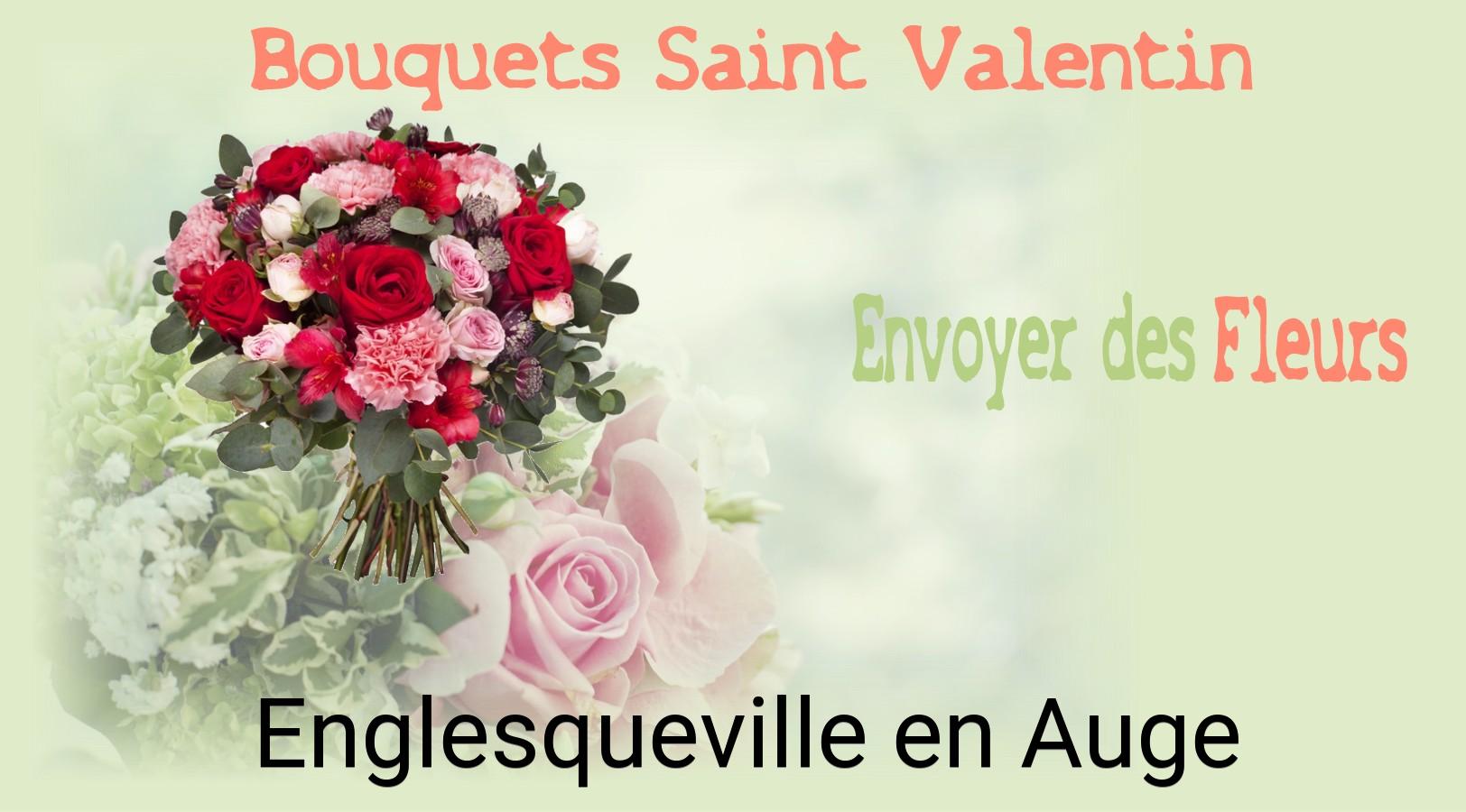 Roses de Saint-Valentin livrées à Englesqueville-en-Auge